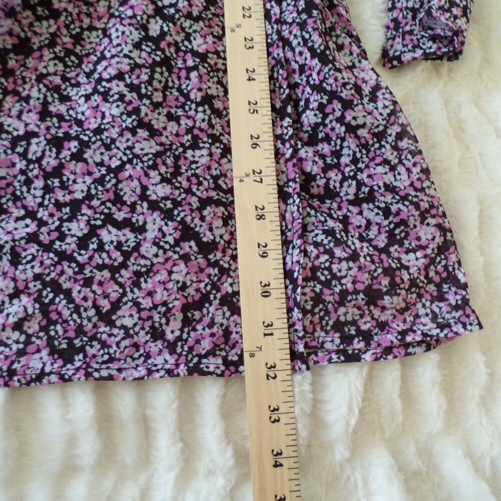 NWT Avec les filles floral mini dress M - Picture 5 of 12